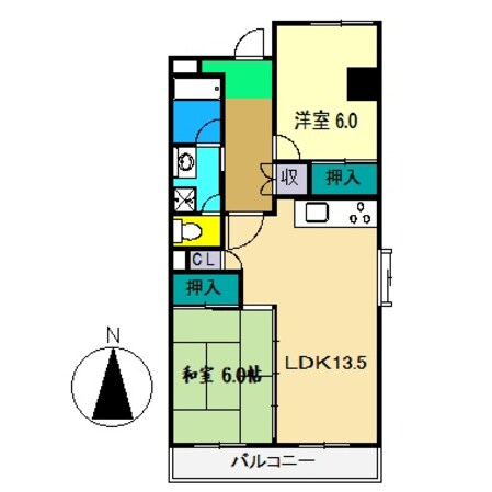 Ricorso JOYAMAの物件間取画像